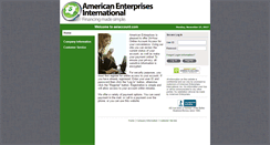 Desktop Screenshot of aeiaccount.com